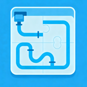 Minimalist Single-Touch Pipe-Drawing Asset Pack