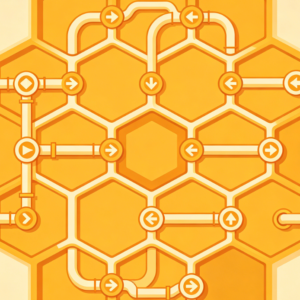 Hexagonal Irregular Grid Connection Pack